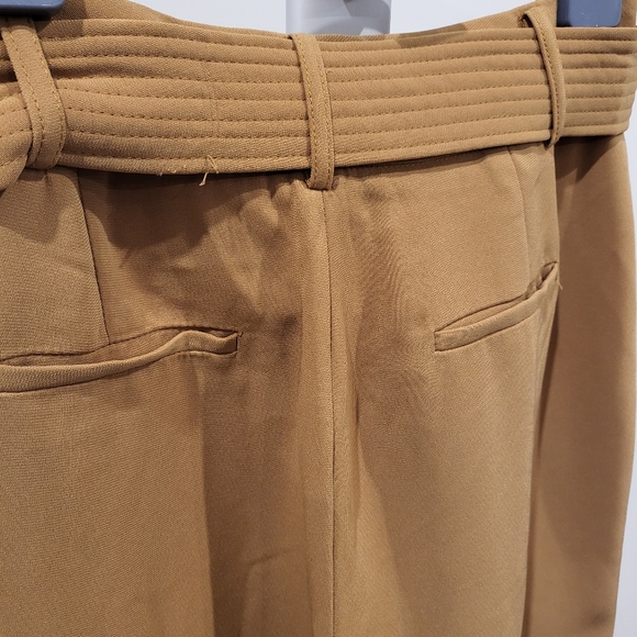 Seed belted highwaist tailored pants - Picture 7 of 8